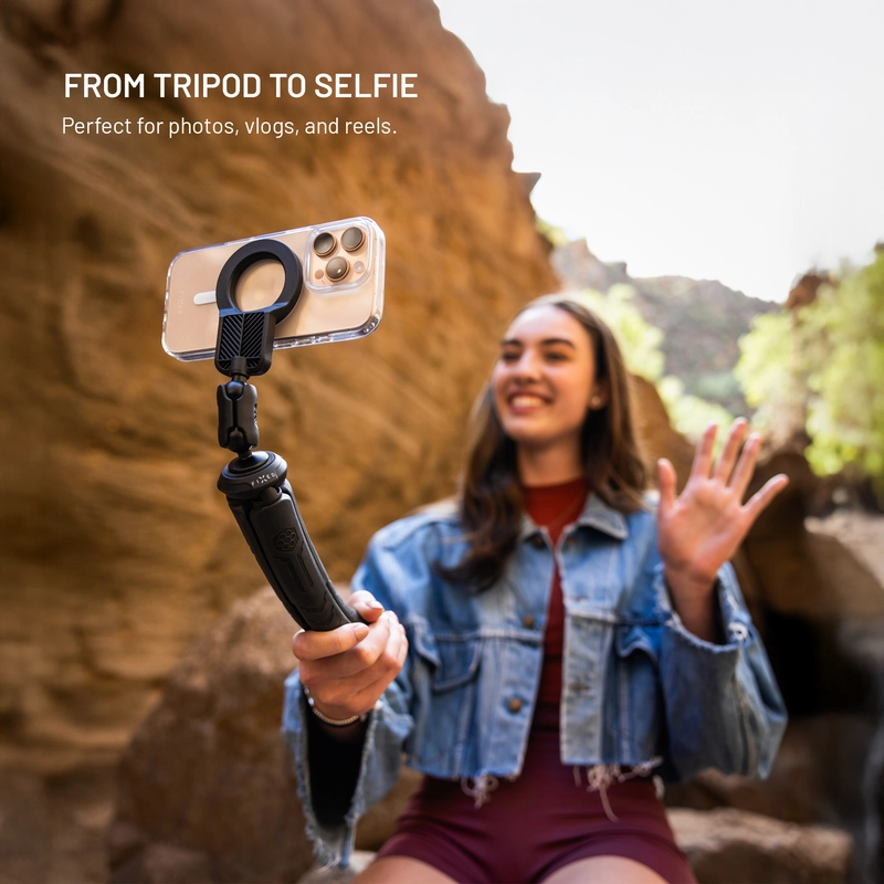 FIXED Creator Fleksibelt stativ med MagSafe til smartphones Sort - 8018546