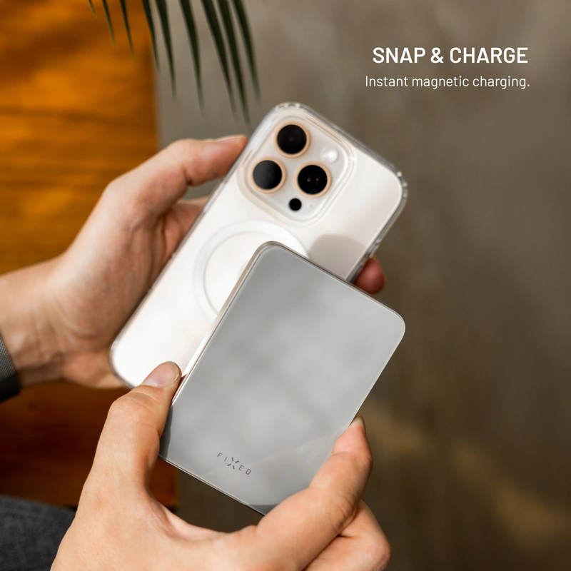 FIXED MagZen 10 Crystal Qi2 Standard 10.000 mAh Sort - 8018606