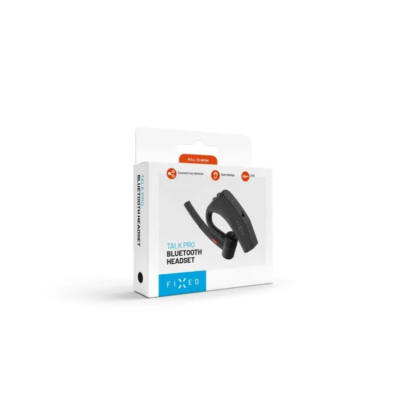 FIXED Talk Pro Trådløst Open-Ear Mono Headset med ENC Sort - 8018658