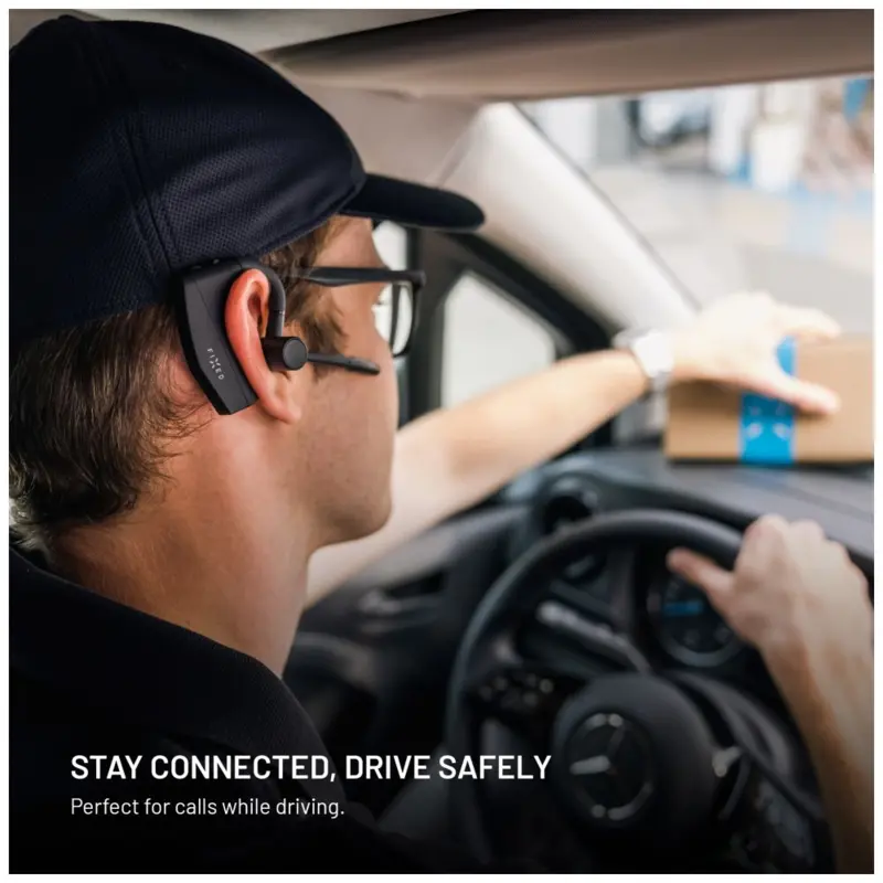 FIXED Talk Pro Trådløst Open-Ear Mono Headset med ENC Sort - 8018658