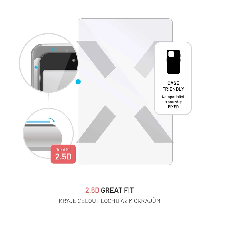 FIXED Beskyttelsesglas 9H Samsung Galaxy Tab S11/S10 Lite/S10 FE/S9/S9 FE/S8 - 8019069