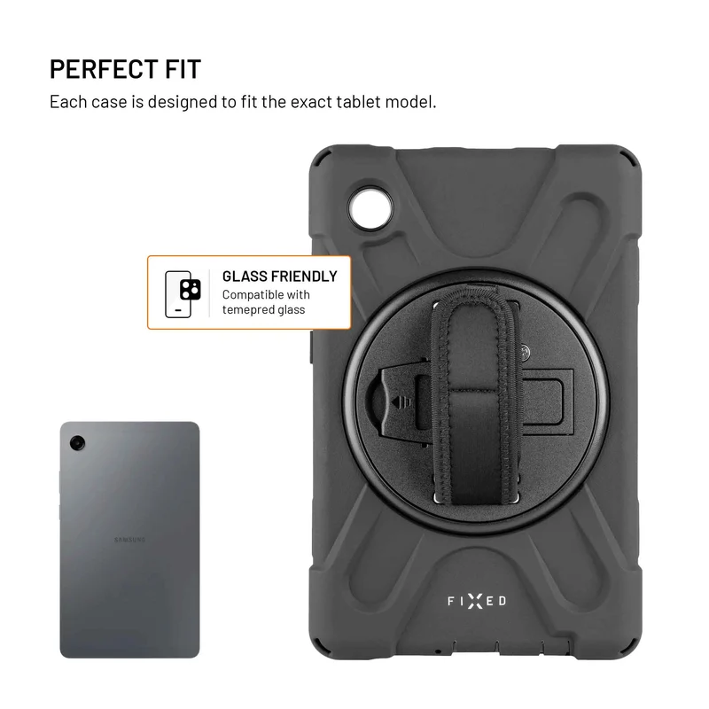 FIXED Rugged Tablet Cover-etui Samsung Galaxy Tab A11 Sort - 8019095