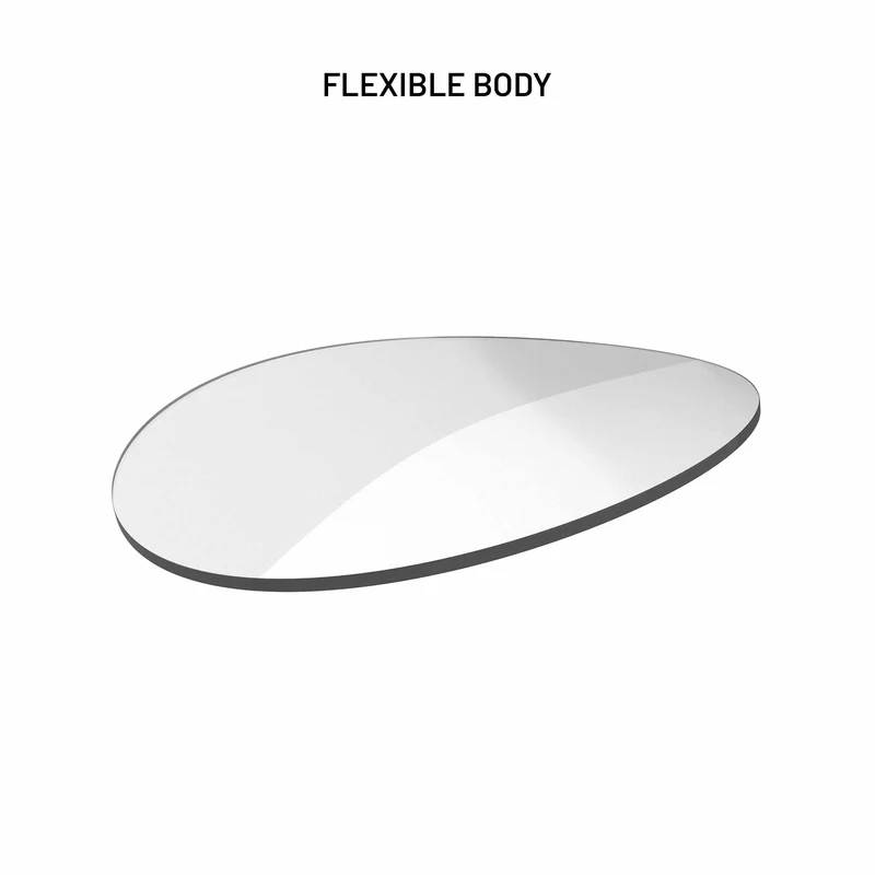 FIXED Disc Tosidet Dashboard Mount Pad Gennemsigtig - 8019209