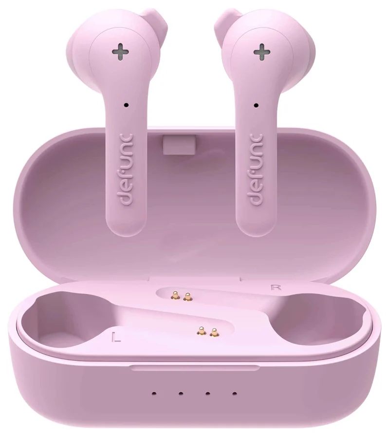 Defunc TRUE BASIC II TWS Hybrid In-Ear BT Headset Lyserød - 8071012