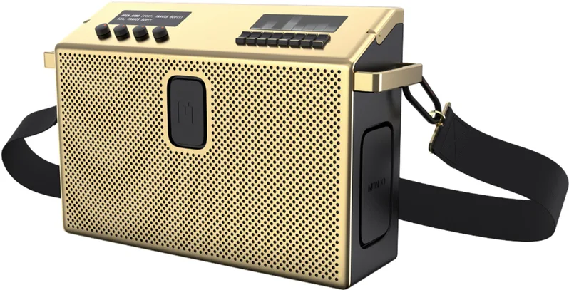 Mondo BT Højttaler Large Messing/Sort - 8071452