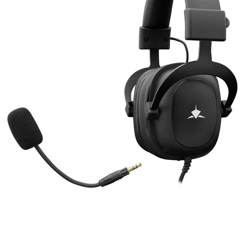 White Shark Premium TAIKO Over-Ear Gaming Headset Sort - 2053980