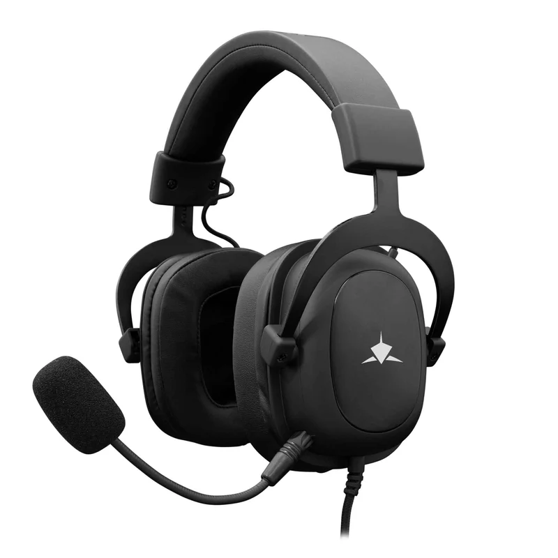White Shark Premium TAIKO Over-Ear Gaming Headset Sort - 2053980