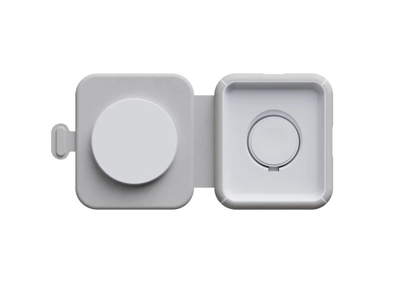 Xtorm Sammenfoldelig trådløs rejseoplader 2i1 15W Hvid - 8227765