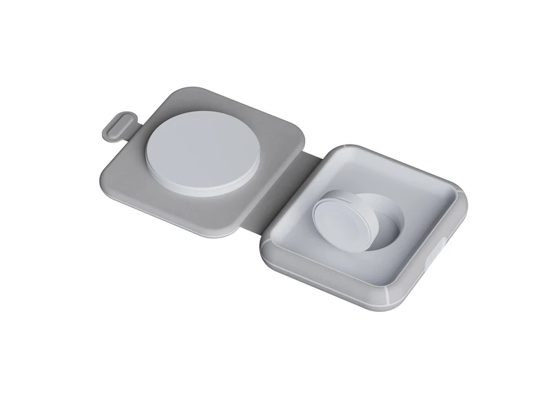 Xtorm Sammenfoldelig trådløs rejseoplader 2i1 15W Hvid - 8227765