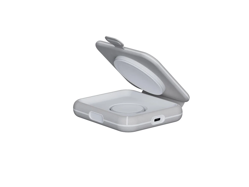 Xtorm Sammenfoldelig trådløs rejseoplader 2i1 15W Hvid - 8227765