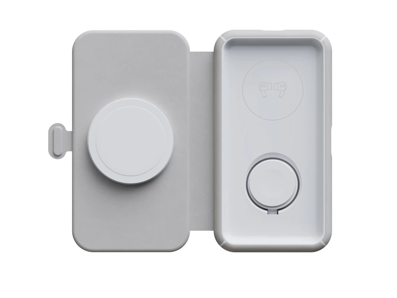 Xtorm Sammenfoldelig trådløs rejseoplader 3i1 15W Hvid - 8227766