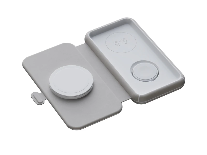 Xtorm Sammenfoldelig trådløs rejseoplader 3i1 15W Hvid - 8227766