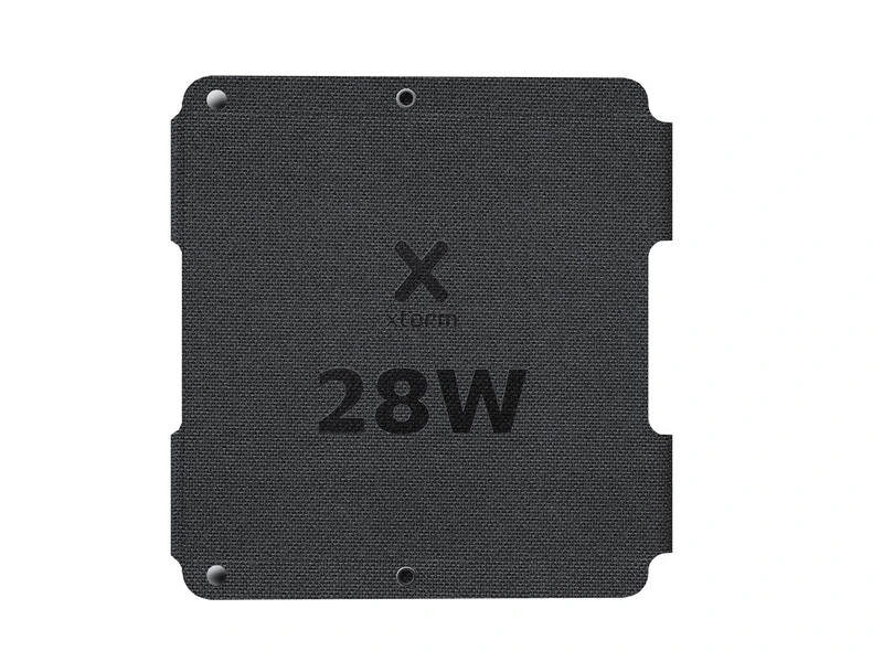 Xtorm Kraftfuld 28W solcellelader IPX4 USB-C/A udgange - 8227795