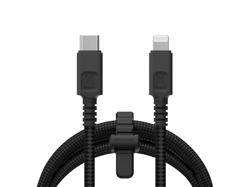 Xtorm Next Gen USB-C / Lightning kabel MFI 1.5m Sort - 8227880