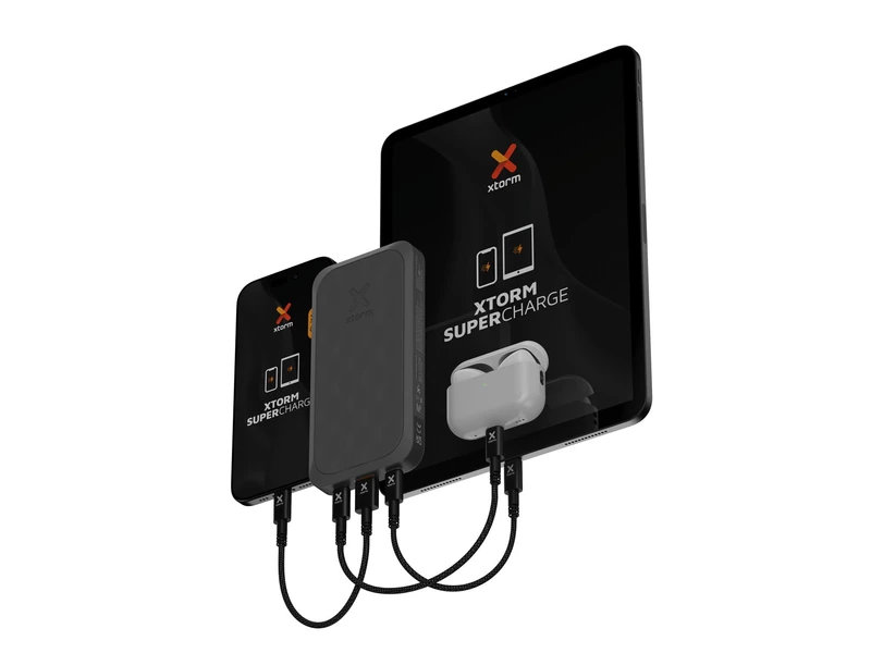 Xtorm Power Bank USB-C PD 20W 10.000mAh/2xUSB-C Sort - 8227962