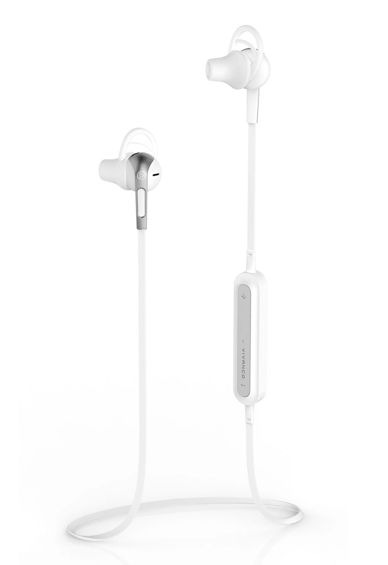 Vivanco Sport Fitness BT Øre-klip Headset Hvid - 2838921