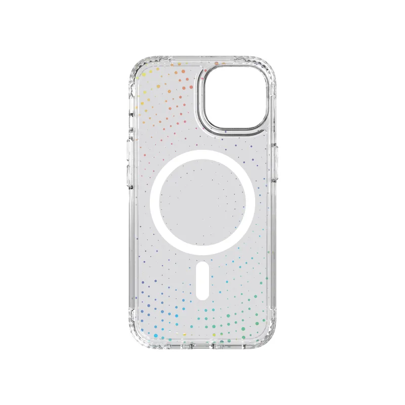 Tech21 Evo Sparkle MagSafe Apple iPhone 17e/16e/15/14/13 Transparent - 8670351