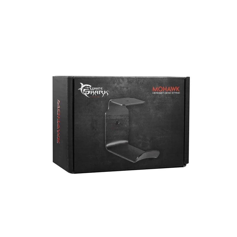White Shark MOHAWK Hovedtelefoner Til Bordmontering Sort - 2053982