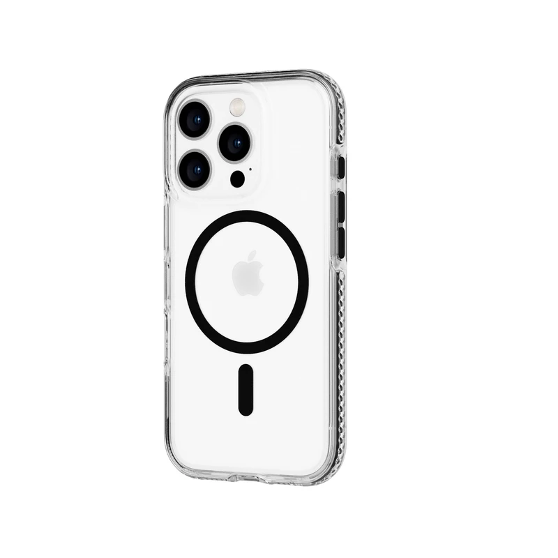 Tech21 Evo Crystal MagSafe Apple iPhone 16 Pro Sort - 8673879