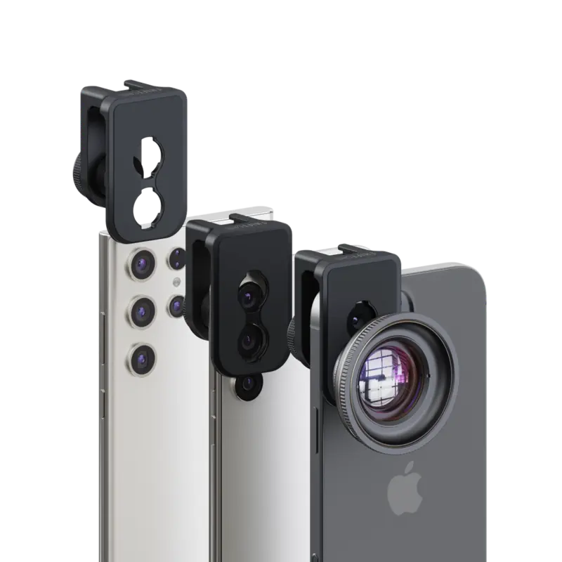 Shiftcam Universal S-Mount til kameraobjektiv - Smartphone/Tablet Sort - 9350691