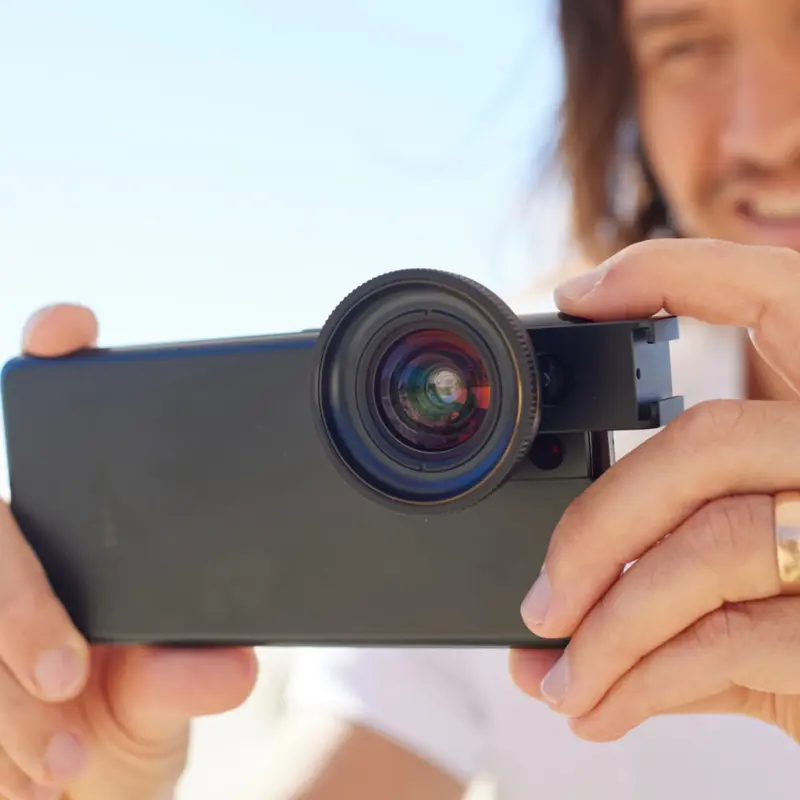 Shiftcam Universal S-Mount til kameraobjektiv - Smartphone/Tablet Sort - 9350691