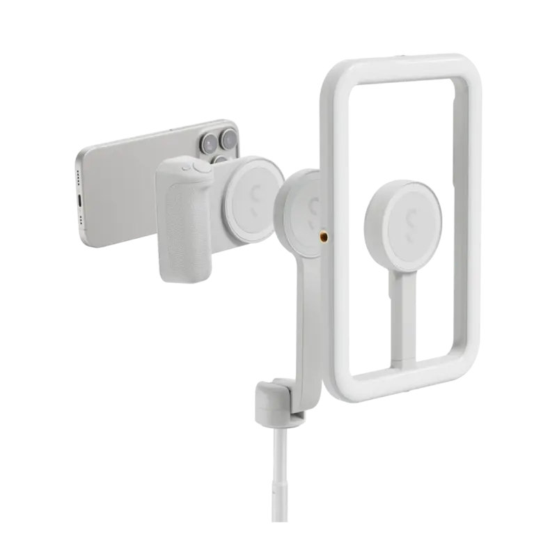 Shiftcam SnapCreator Kit Pro Qi2 med batteri MagSafe-kompatibelt Greige - 9350745