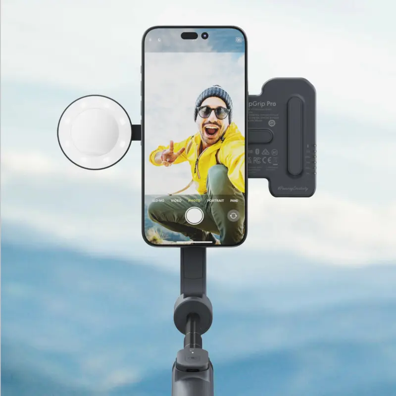 Shiftcam SnapTravel Kit Pro med batteri MagSafe-kompatibelt Sort - 9350750