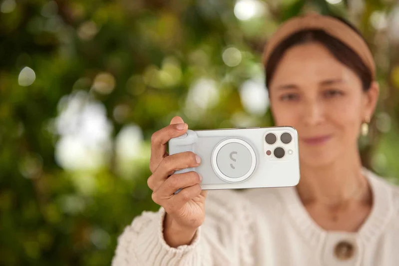 Shiftcam SnapGrip MagSafe-kompatibelt Greige - 9350751