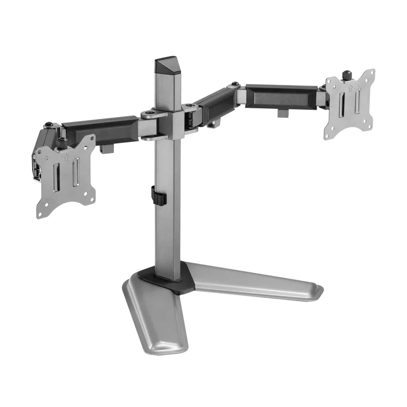 White Shark TUTANKHAMUN Dobbelt Monitorholder VESA 100/32