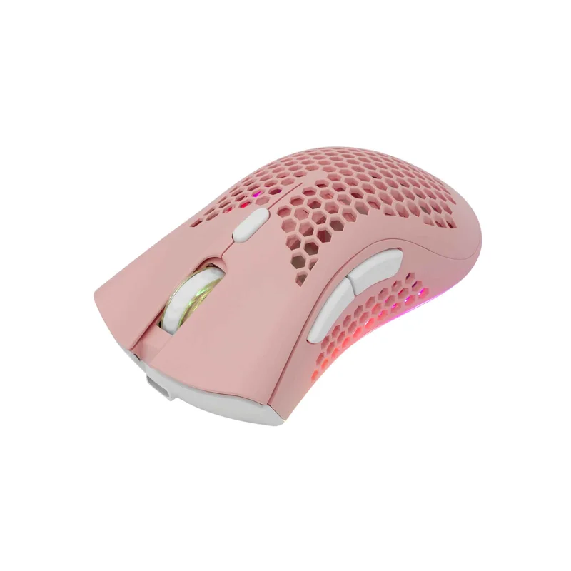White Shark LIONEL Trådløse Gaming Mus 6D 10.000dpi Pink - 9450282