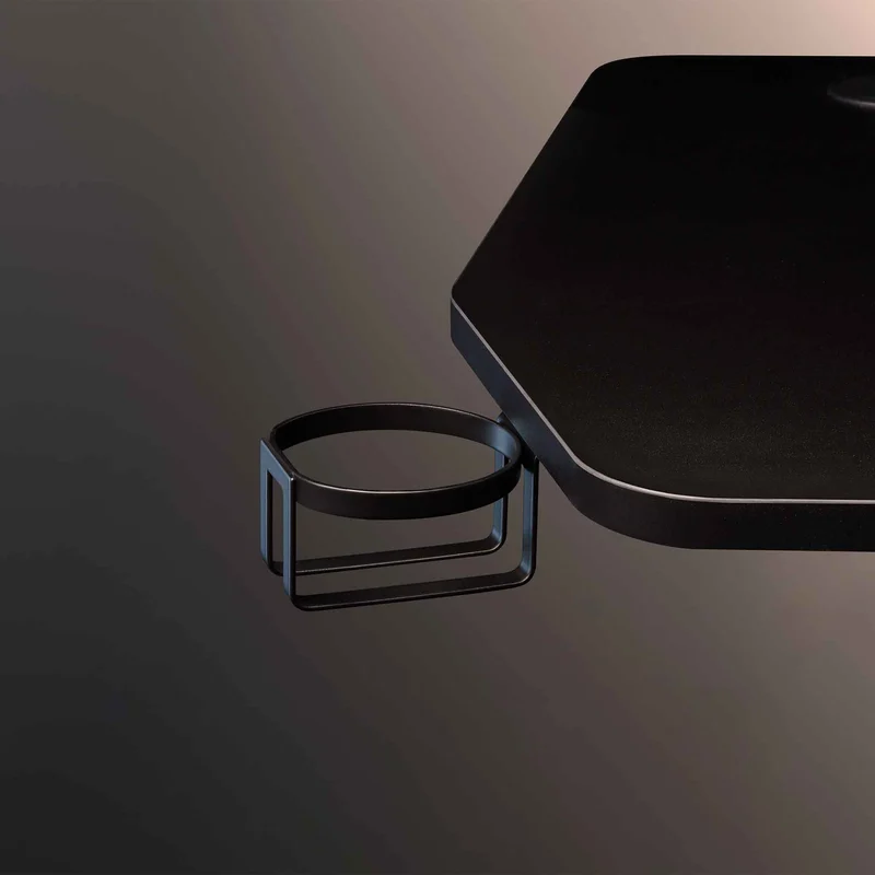 White Shark MEDUSA RGB Belysning Spillebord 136x60x75cm Sort - 9450302