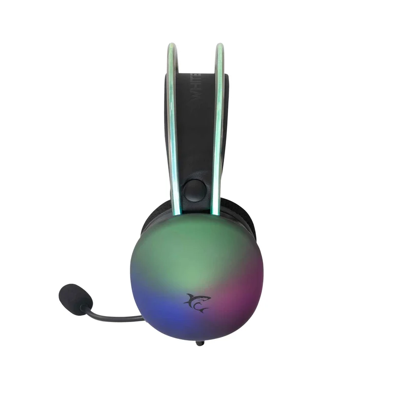 White Shark FIREFLY On-Ear Gaming Headset Sort - 9450327