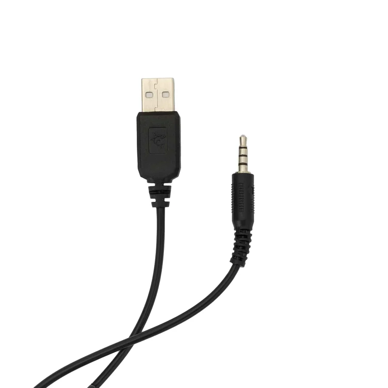 White Shark FIREFLY On-Ear Gaming Headset Sort - 9450327