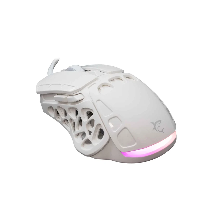 White Shark ECTOR Gaming Mus Kablet 7D 12.400dpi Hvid - 9450441