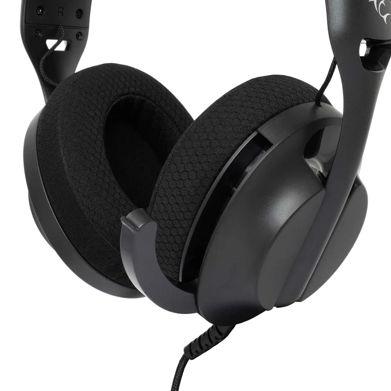 White Shark PARROT On-Ear Gaming Headset Sort - 9450502