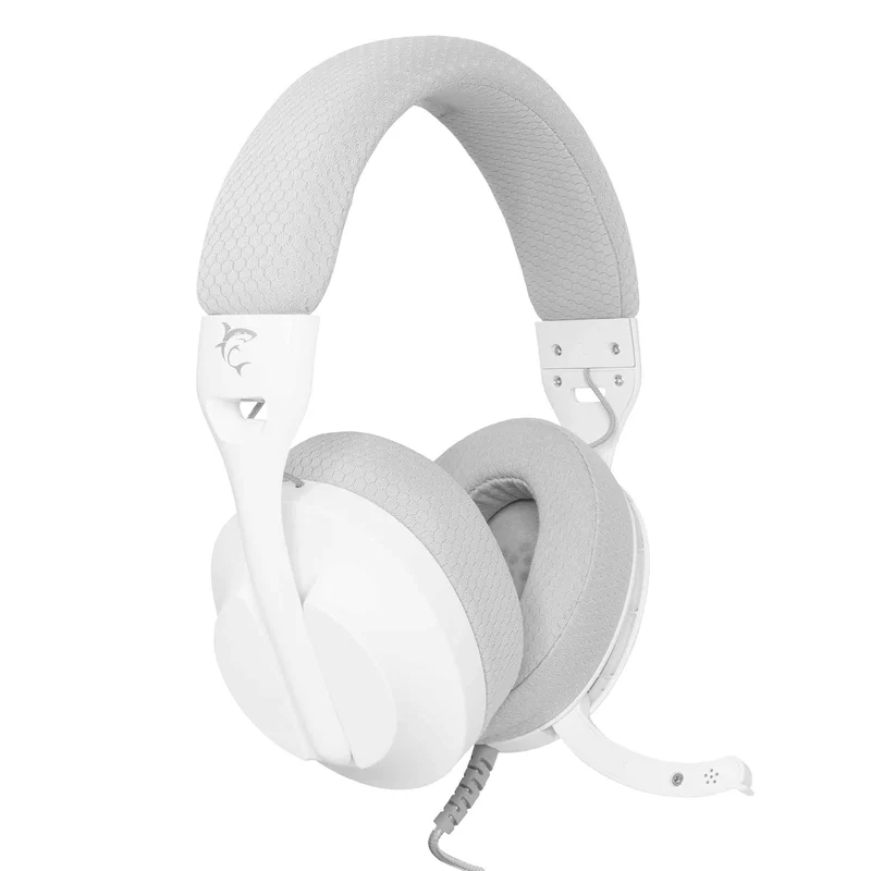 White Shark PARROT On-Ear Gaming Headset Hvid/Grå - 9450503