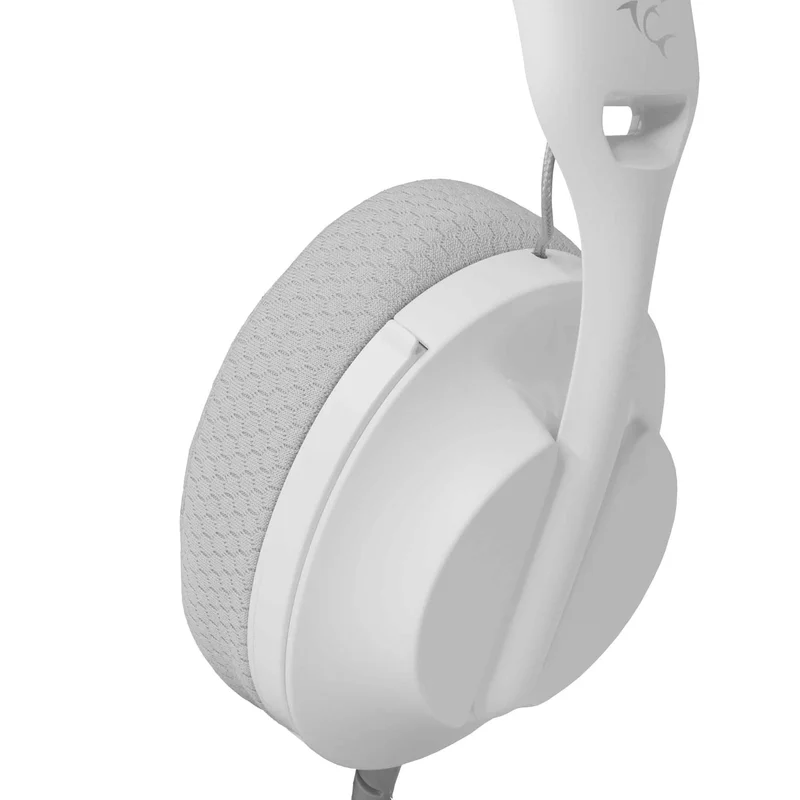 White Shark PARROT On-Ear Gaming Headset Hvid/Grå - 9450503