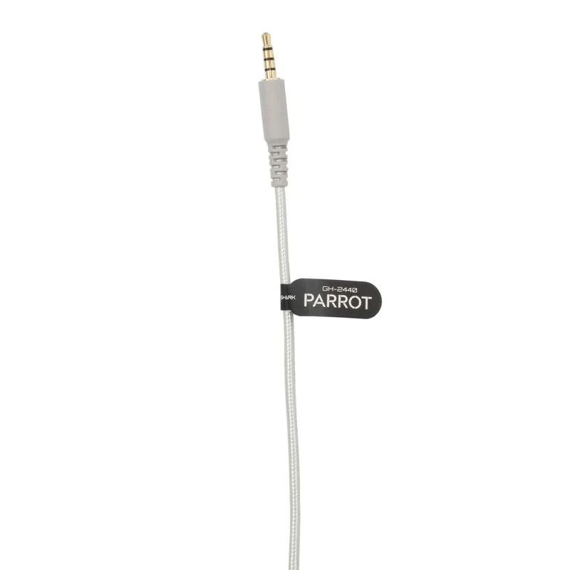 White Shark PARROT On-Ear Gaming Headset Hvid/Grå - 9450503