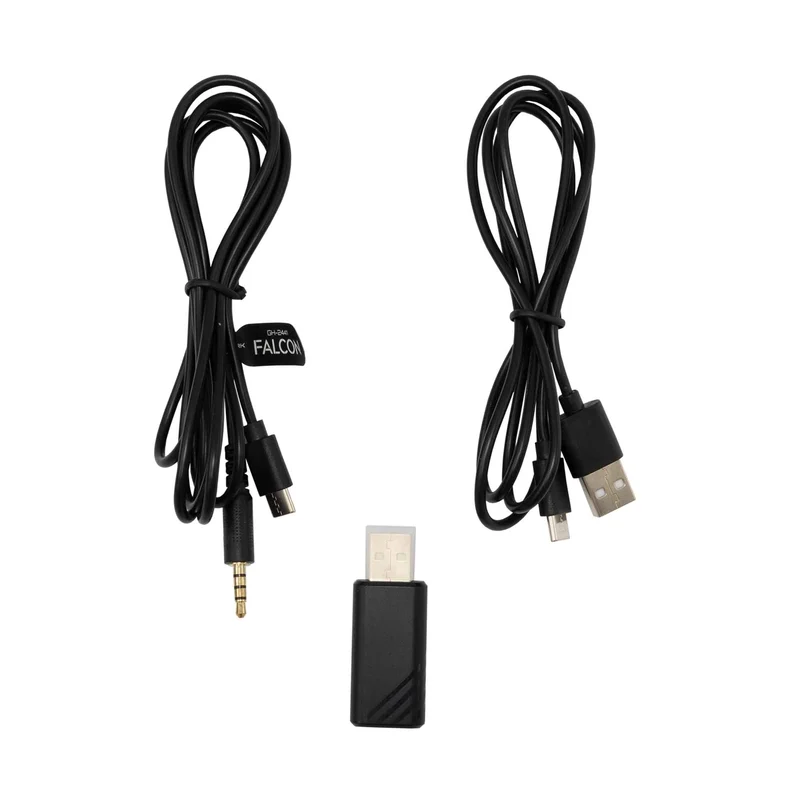 White Shark FALCON On-Ear Gaming Headset Sort - 9450505