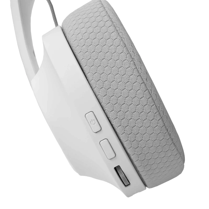 White Shark FALCON On-Ear Gaming Headset Hvid/Grå - 9450506