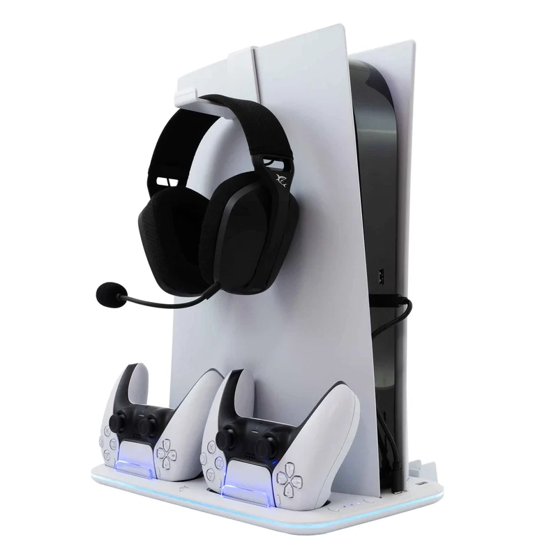 White Shark KIMURA 2 PS5 Køler/Ladestander Hvid - 9450544