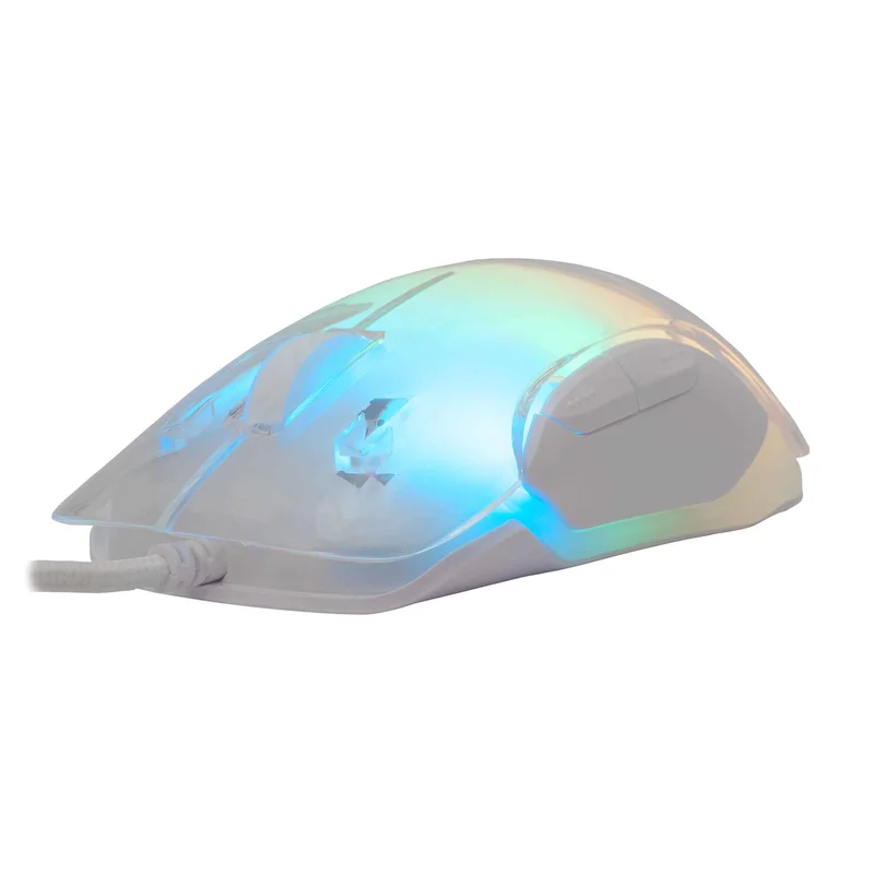 White Shark MORDRED Gaming Mus Kablet 7D 12.800dpi Hvid - 9450551
