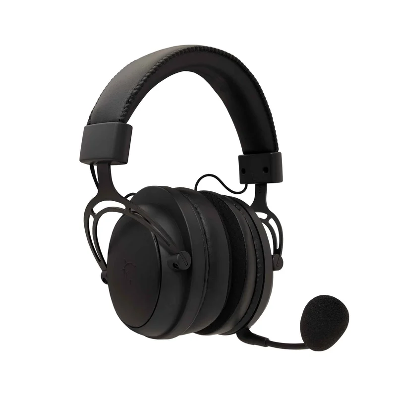 White Shark Premium GORILLA PRO Trådløs Over-Ear Gaming Headset Sort - 9450658