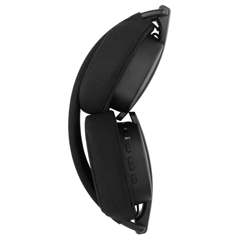 White Shark Premium FIRECREST Trådløs Over-Ear Gaming Headset Sort - 9450674