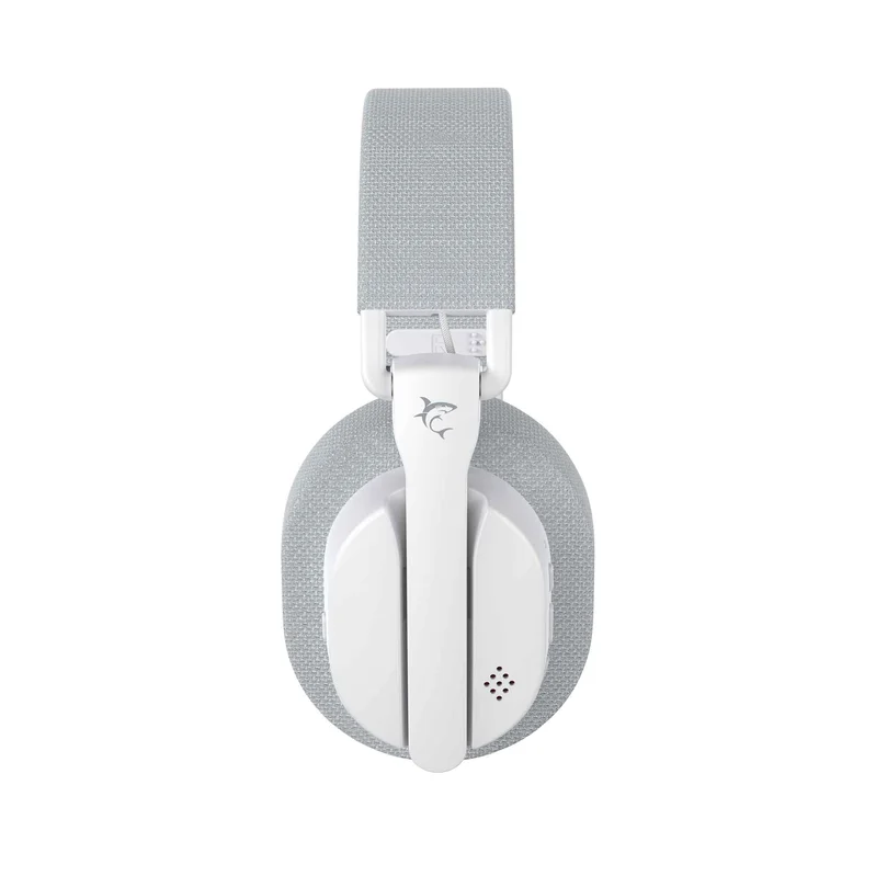 White Shark Premium FIRECREST Trådløs Over-Ear Gaming Headset  Hvid/Grå - 9450675