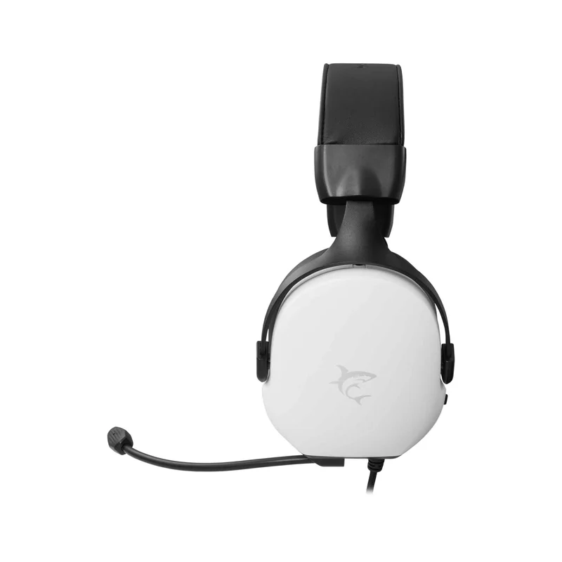 White Shark FOX Over-Ear Gaming Headset Hvid/Sort - 9450739