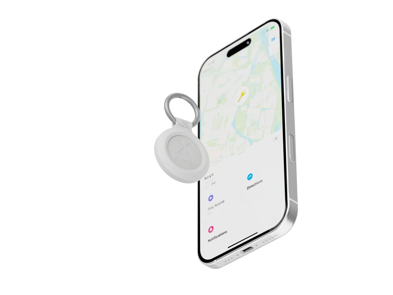 Xtorm TravelTag Tracker 3-pak til iOS og Android Hvid - 9510194