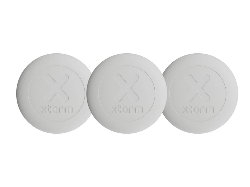 Xtorm TravelTag Tracker 3-pak til iOS og Android Hvid - 9510194