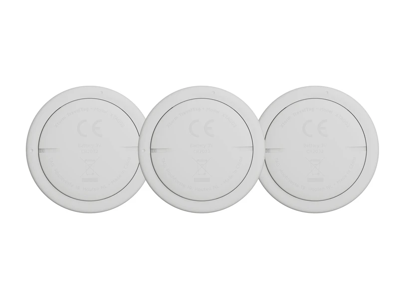 Xtorm TravelTag Tracker 3-pak til iOS og Android Hvid - 9510194