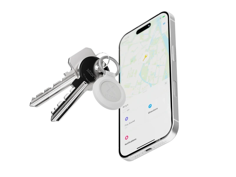 Xtorm TravelTag Tracker 3-pak til iOS og Android Hvid - 9510194